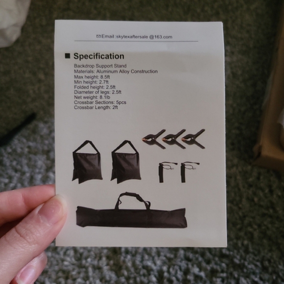 Backdrop Support Stand - Picture 3 of 3